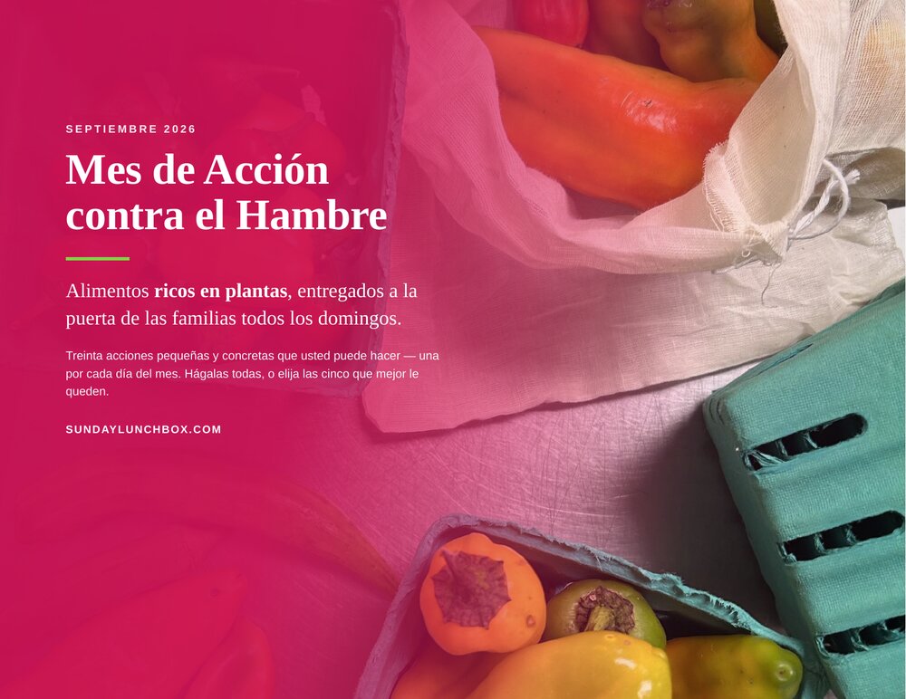 Mes de Acción contra el Hambre 2026