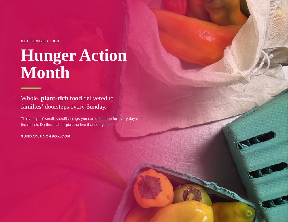 Hunger Action Month 2026