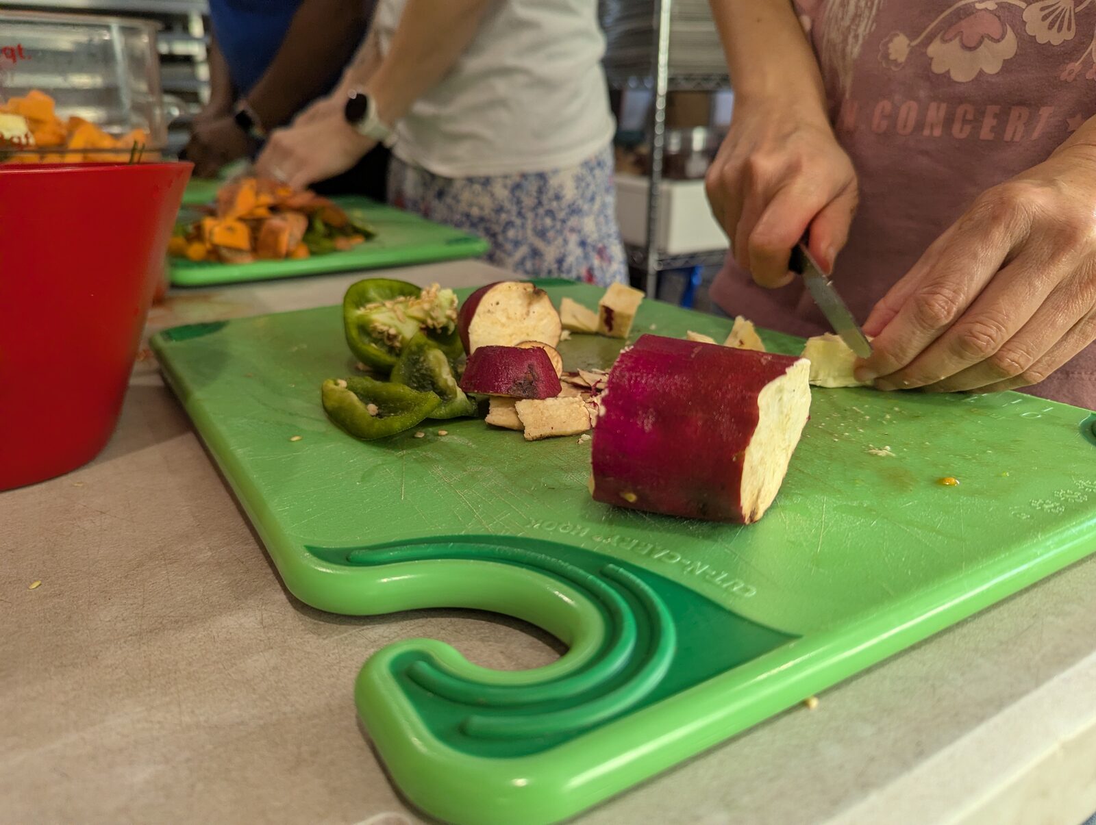 Freeze-dried vegetables for cooking